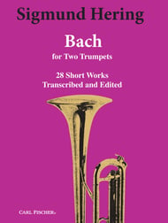 BACH FOR TWO TRUMPETS TRUMPET DUET cover Thumbnail